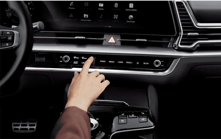 Chi tiết nội thất SPORTAGE - Ảnh 3